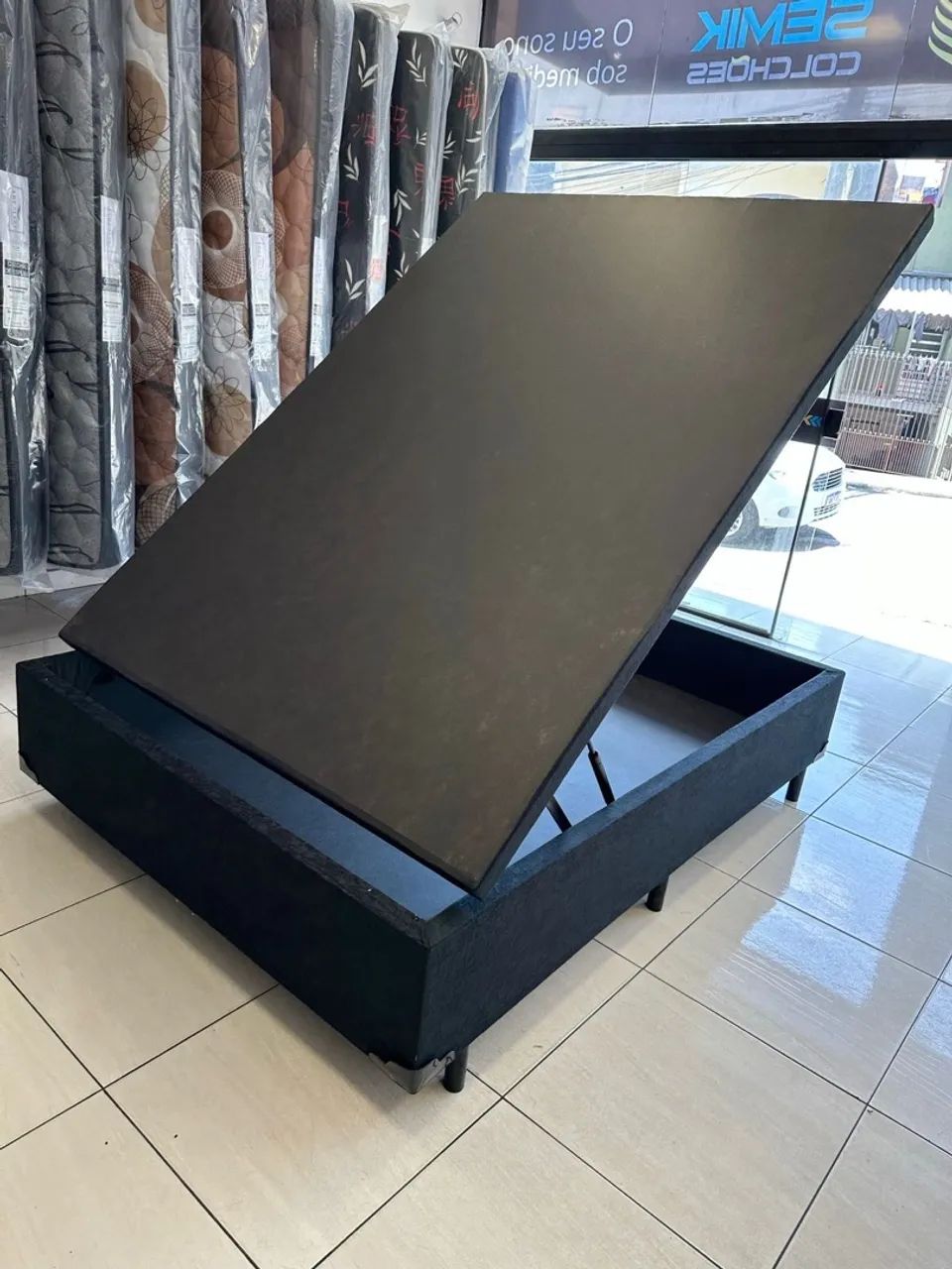 Cama Baú com Pistão a Gás - Conforto e Praticidade - Foto 4