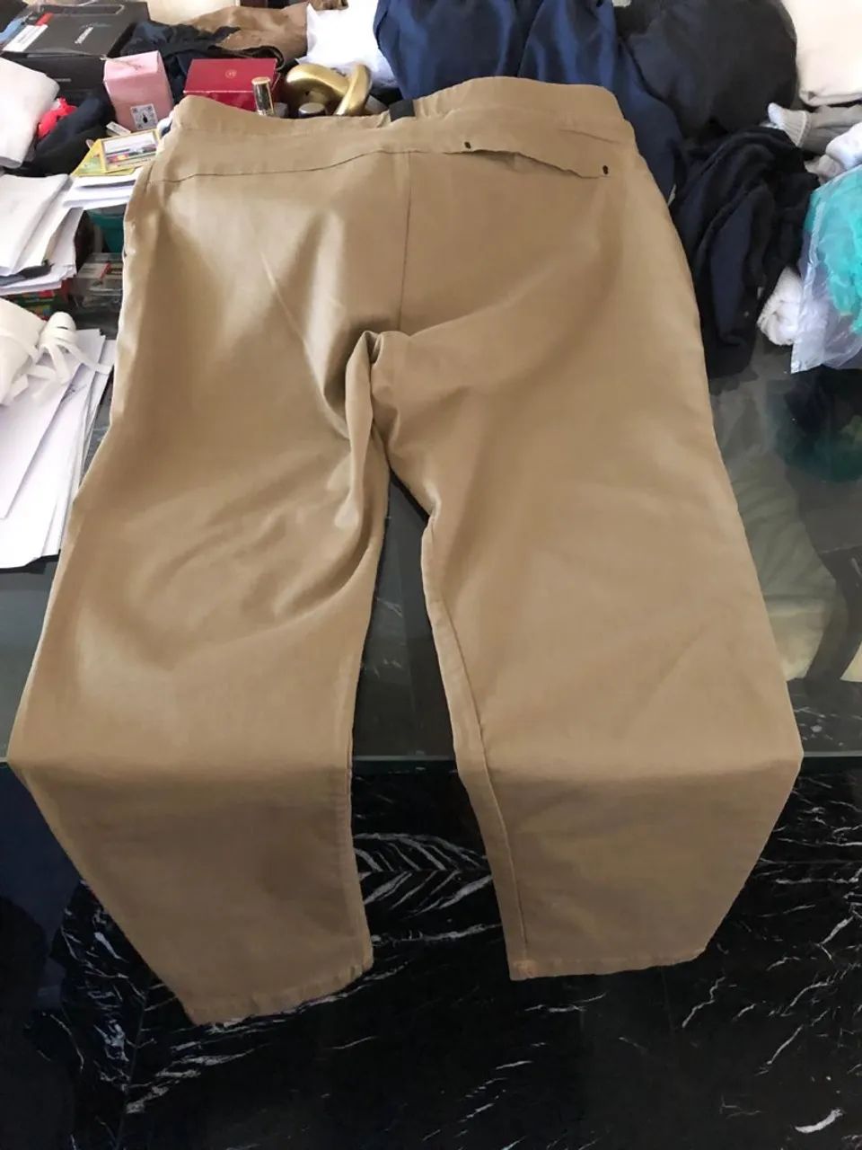Calça Chino Bege Zara - Foto 3