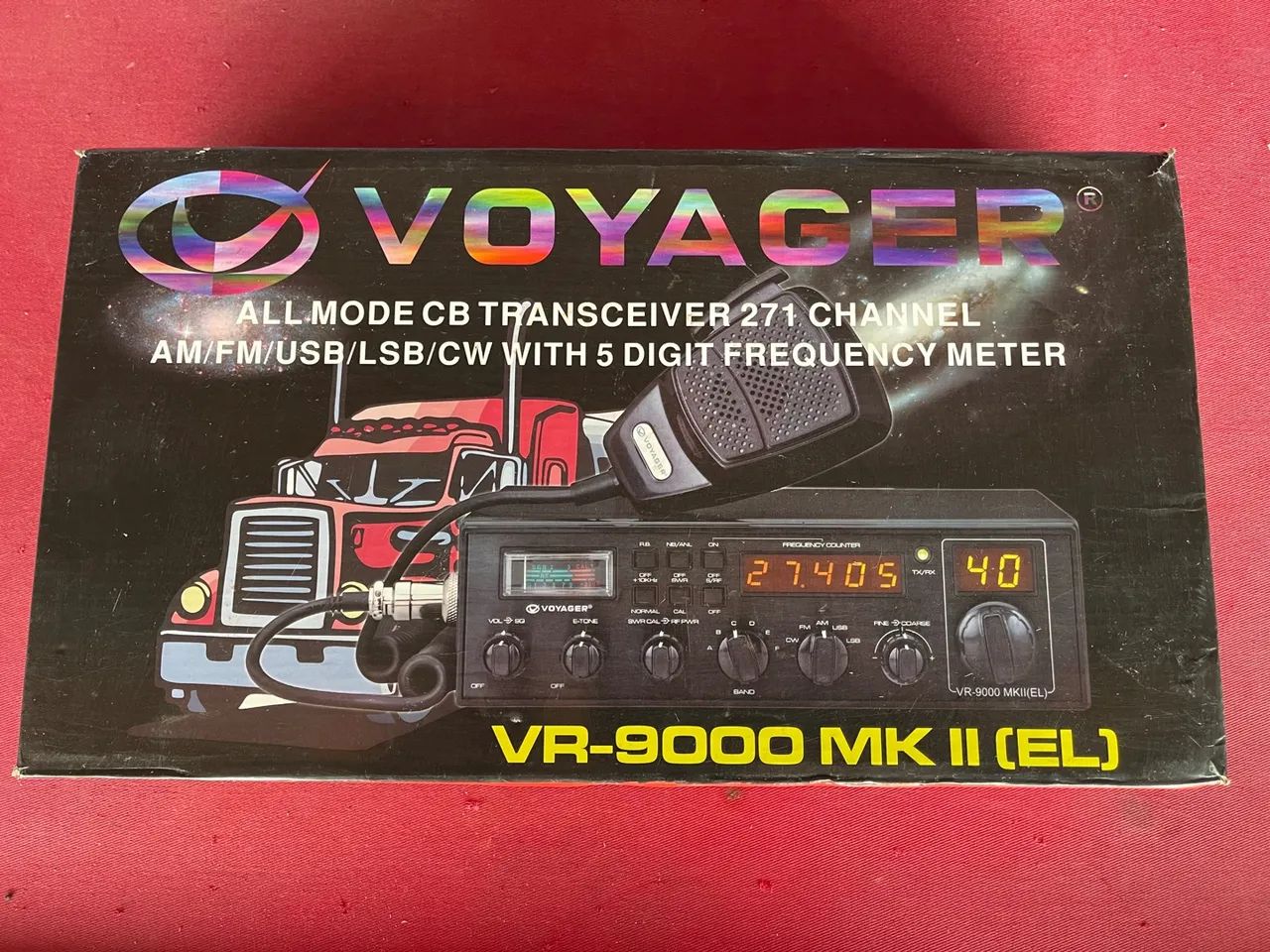 Rádio PX Voyager VR-9000 MKII EL~ NOVO