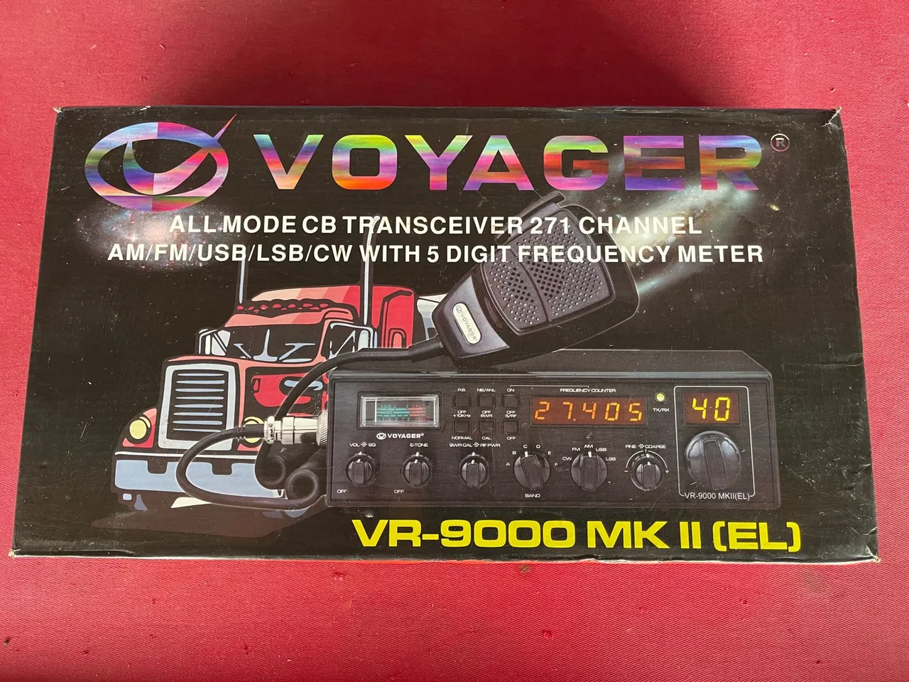 Rádio PX Voyager VR-9000 MKII EL~ NOVO