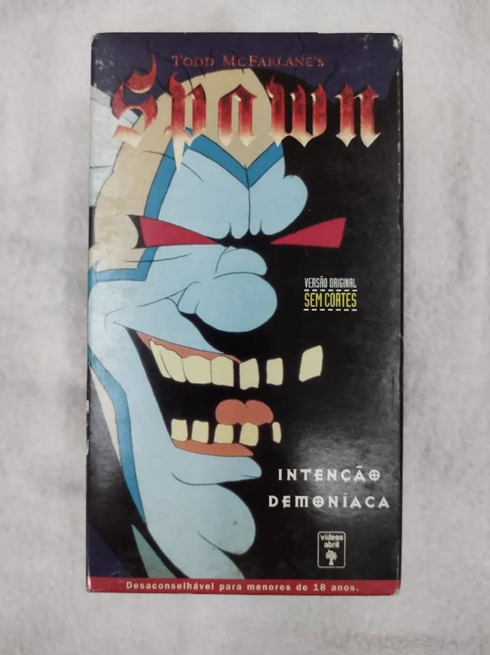 Coleção original e completa da animação em VHS da HQ do Spawn