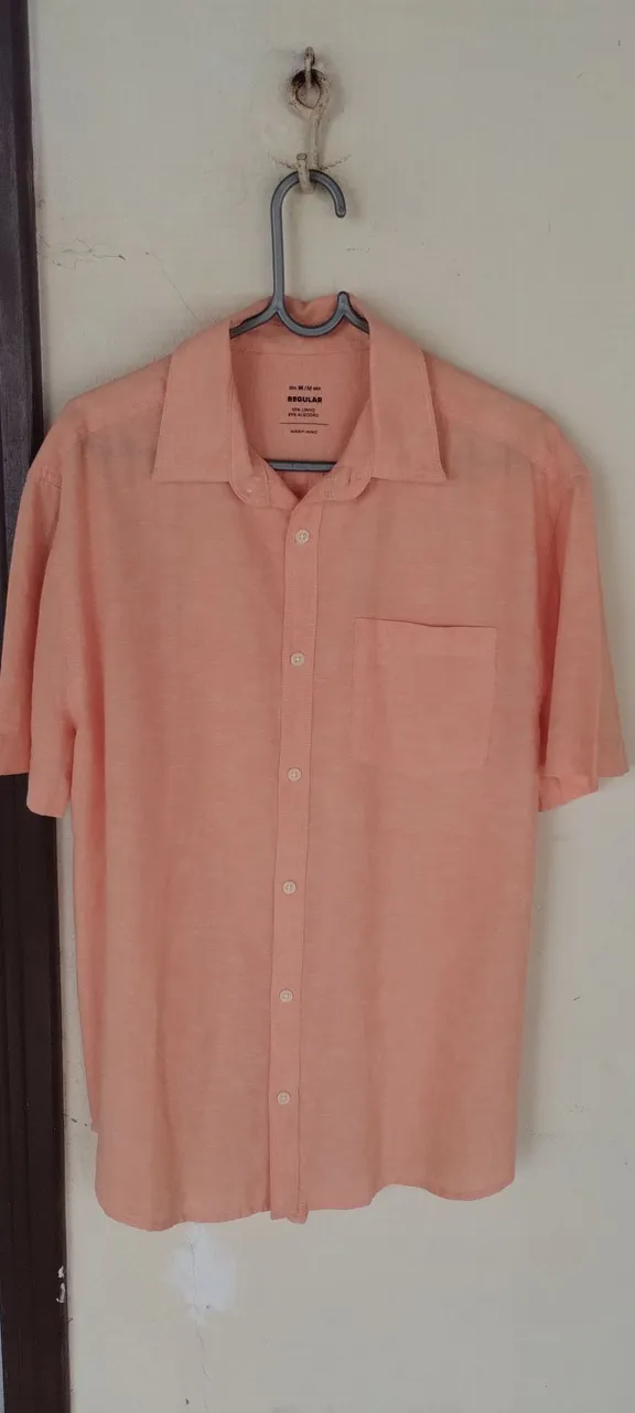 Camisa Social de Linho Nova
