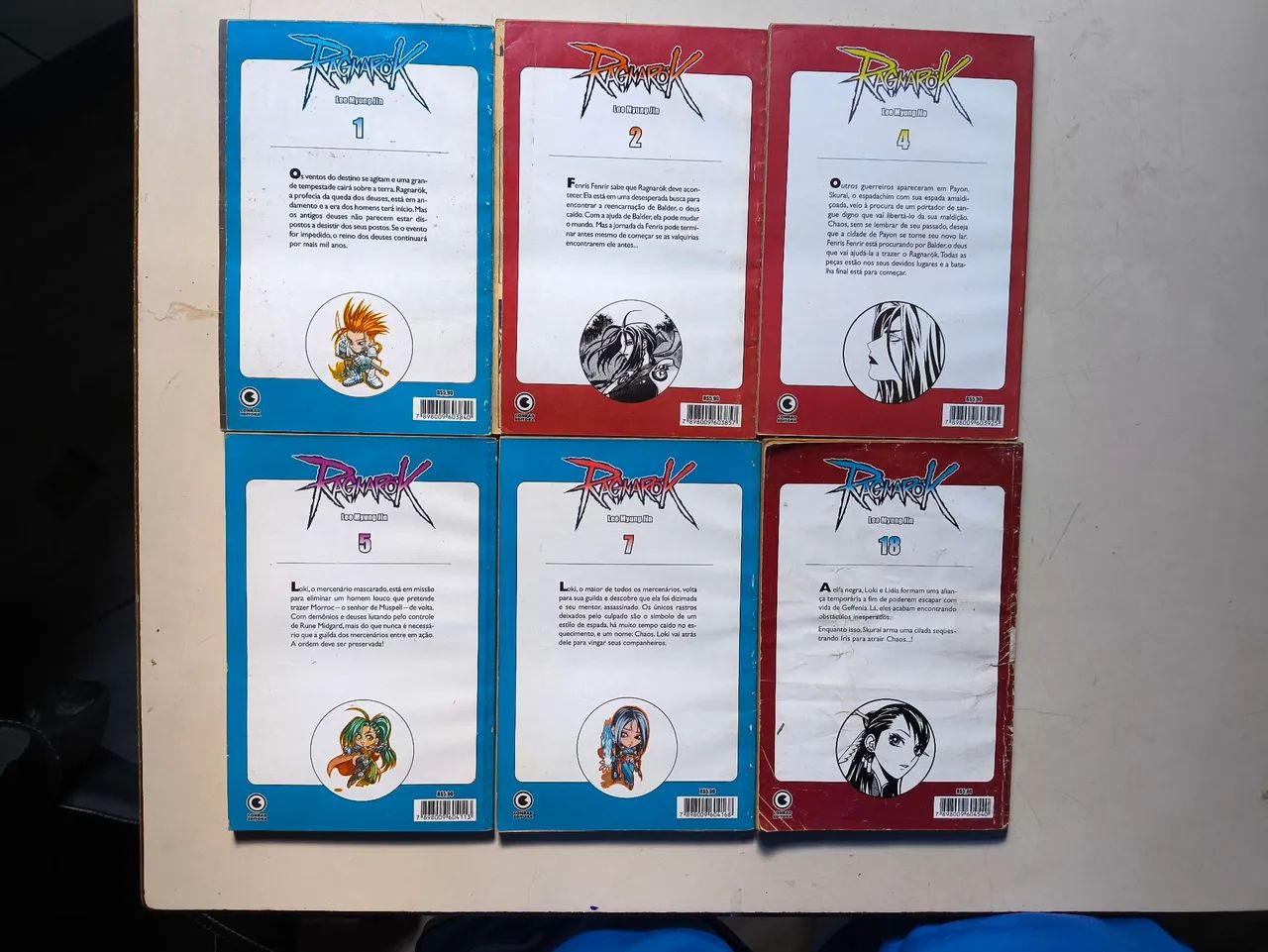 Lotes de Mangás - RG Veda e Ragnarok - Foto 4