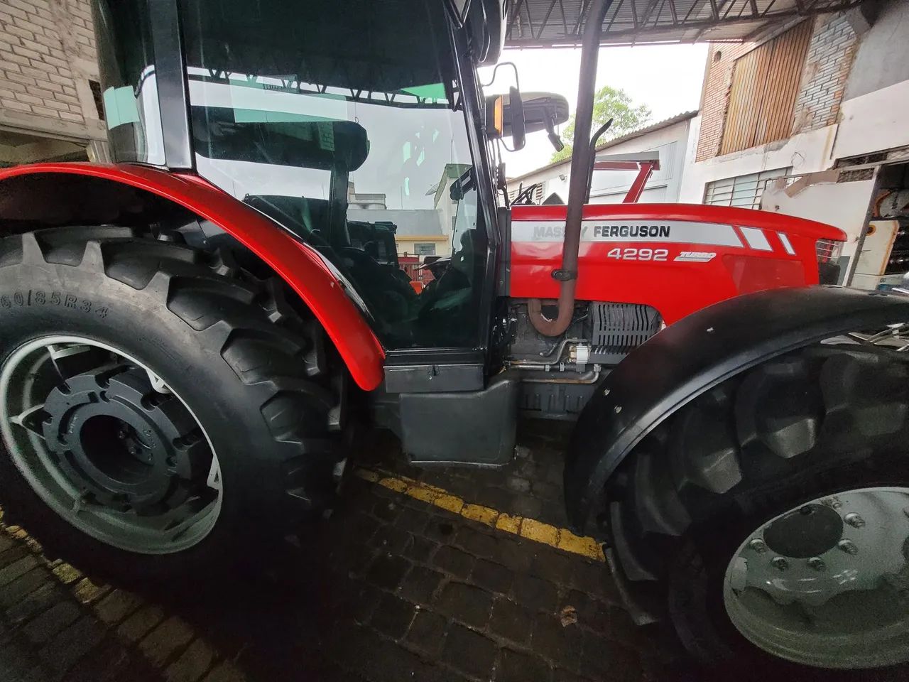 MF 4292 4x4 2015 cabine original 4 mil horas revisado - Foto 3