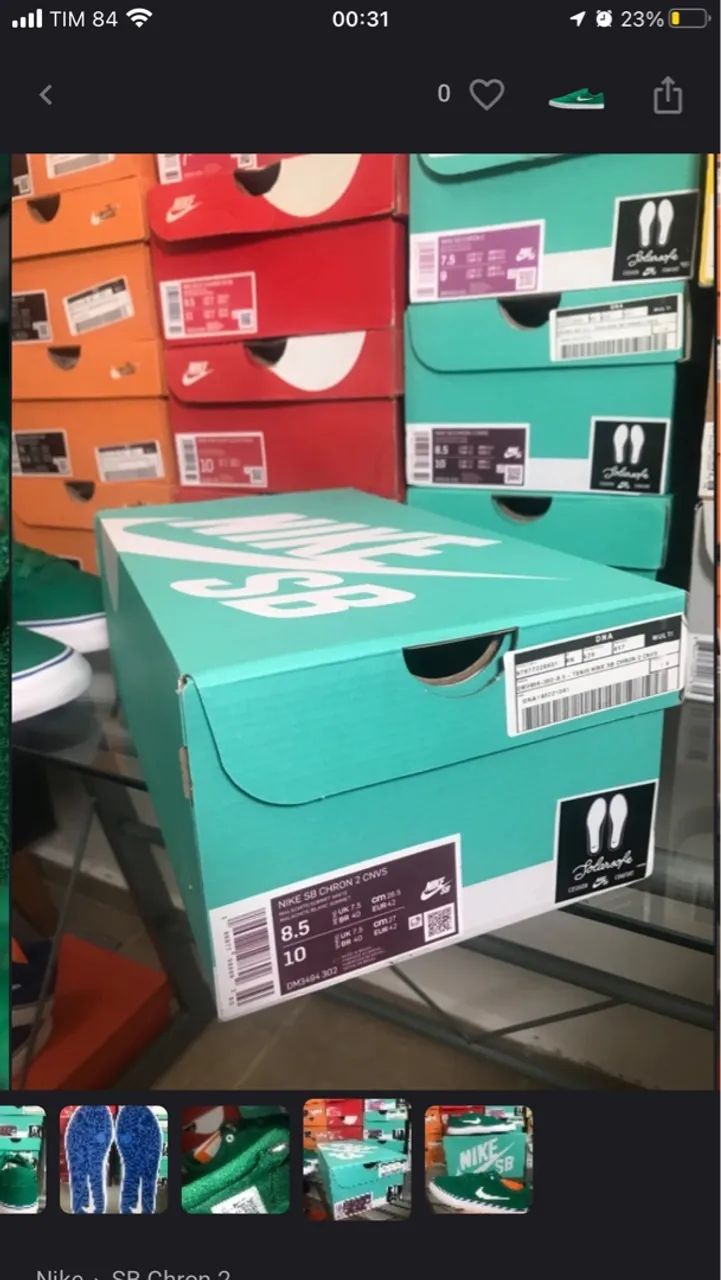 Nike SB Chron 2 Canvas Green - 40 BR - Foto 2