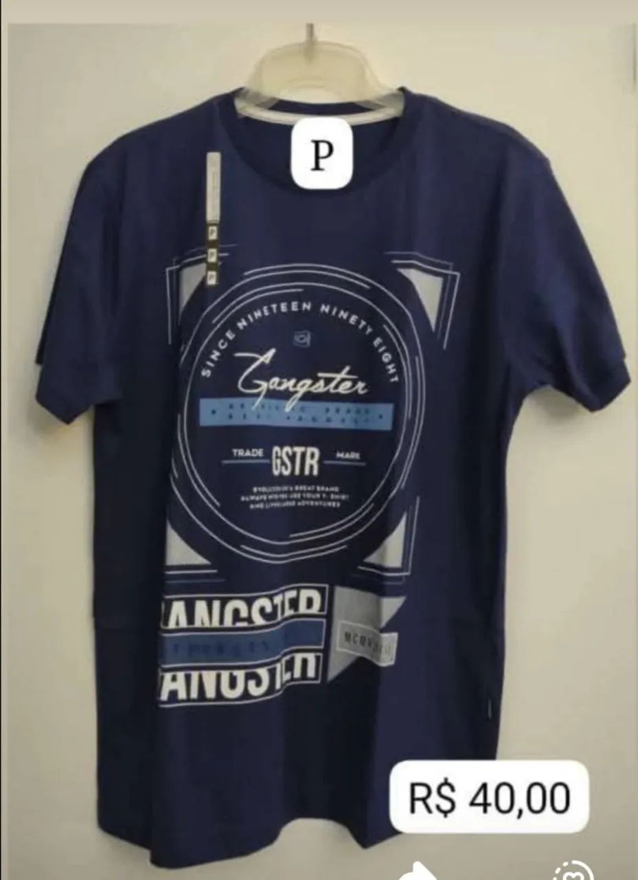 Camiseta gângster P