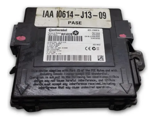 Modulo Controle Do Motor Jeep Grand Cherokee 3.0 2014