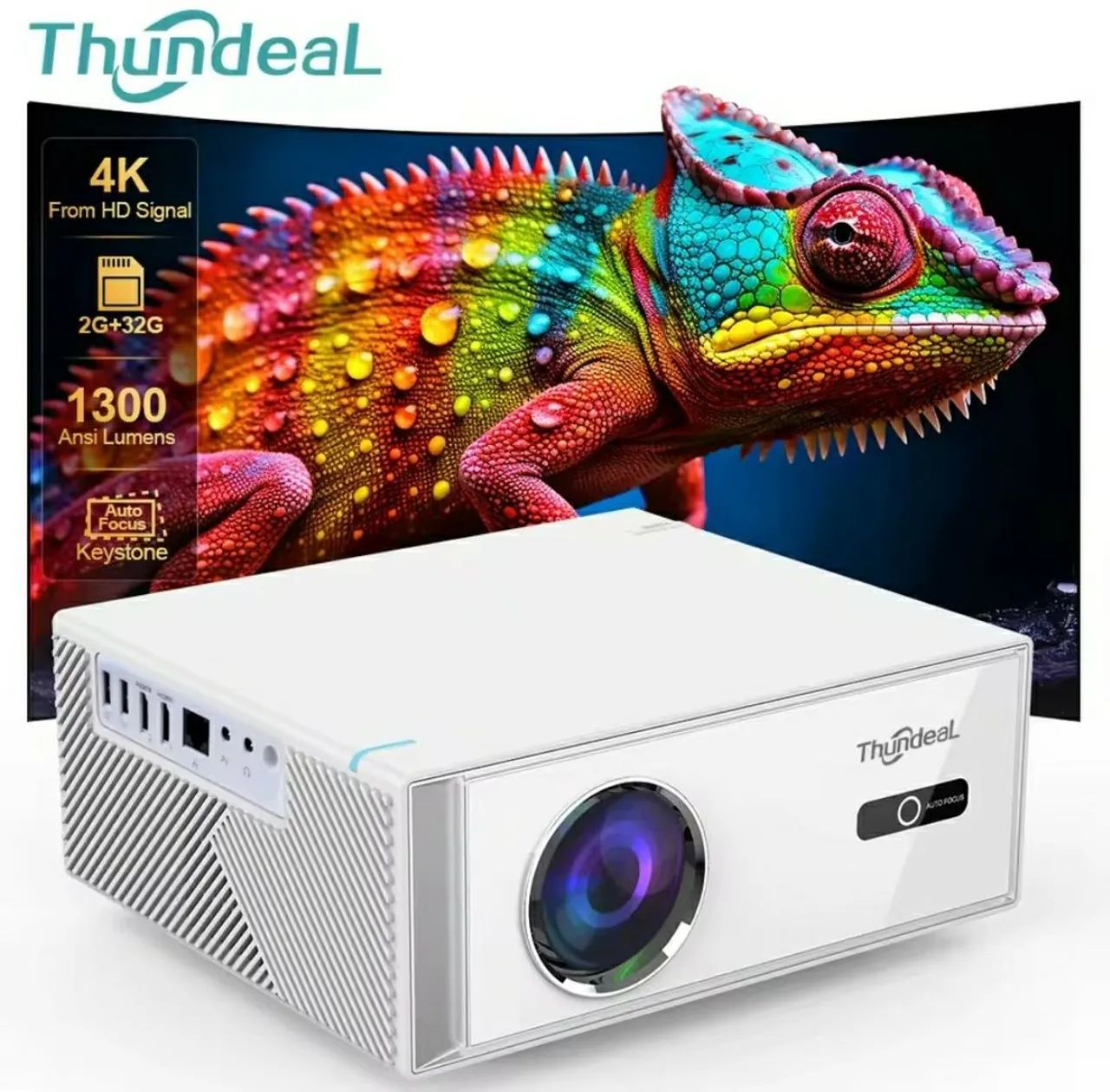 Thundeal TD95W é um projetor Full HD
