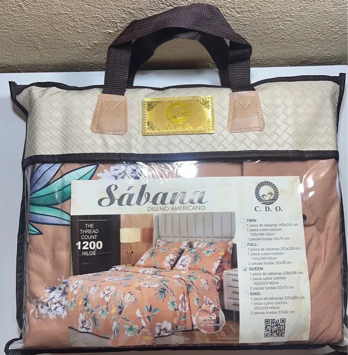 Jogo de lençol Queen 4 peças  - Foto 5