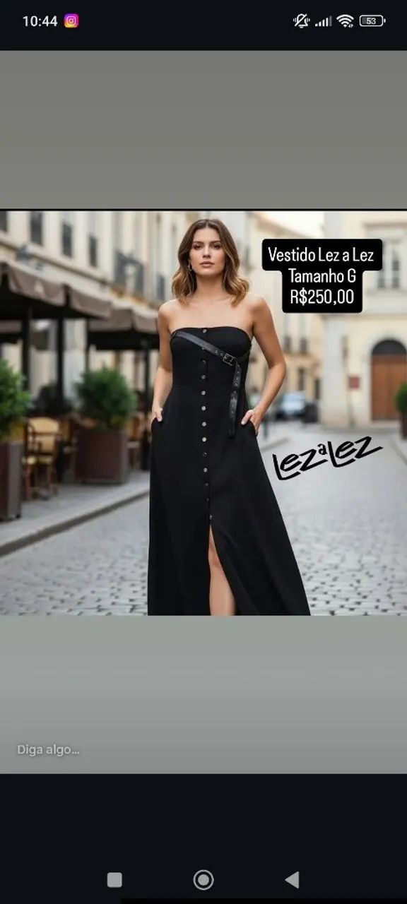 Vestido Tomara que caia Lez a Lez