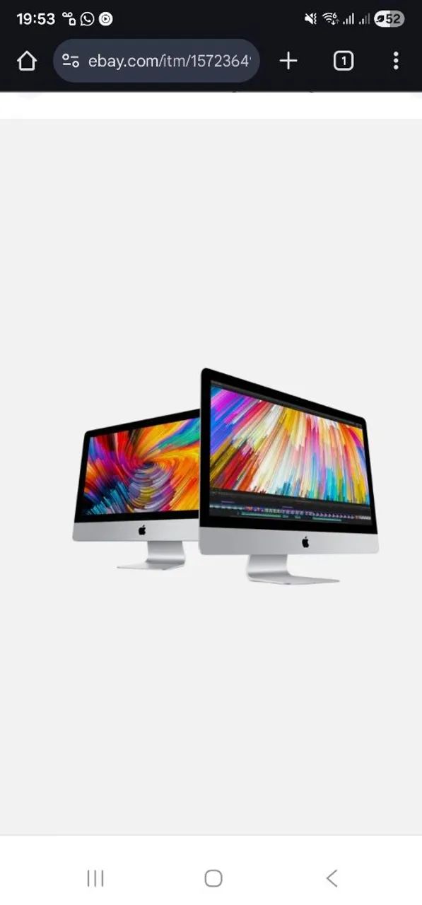 iMac 2019 4k retina