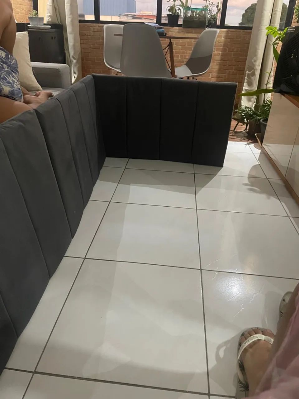 Cabeceira estofada (solteiro) - Foto 2