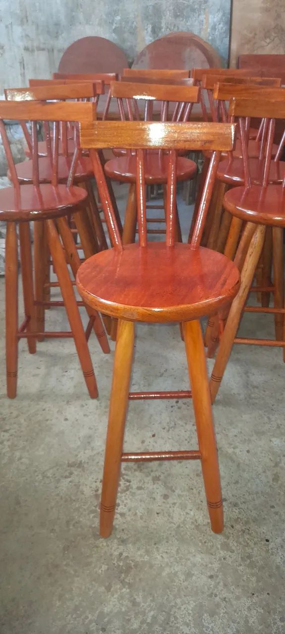 Solid wood stools64386068683267121