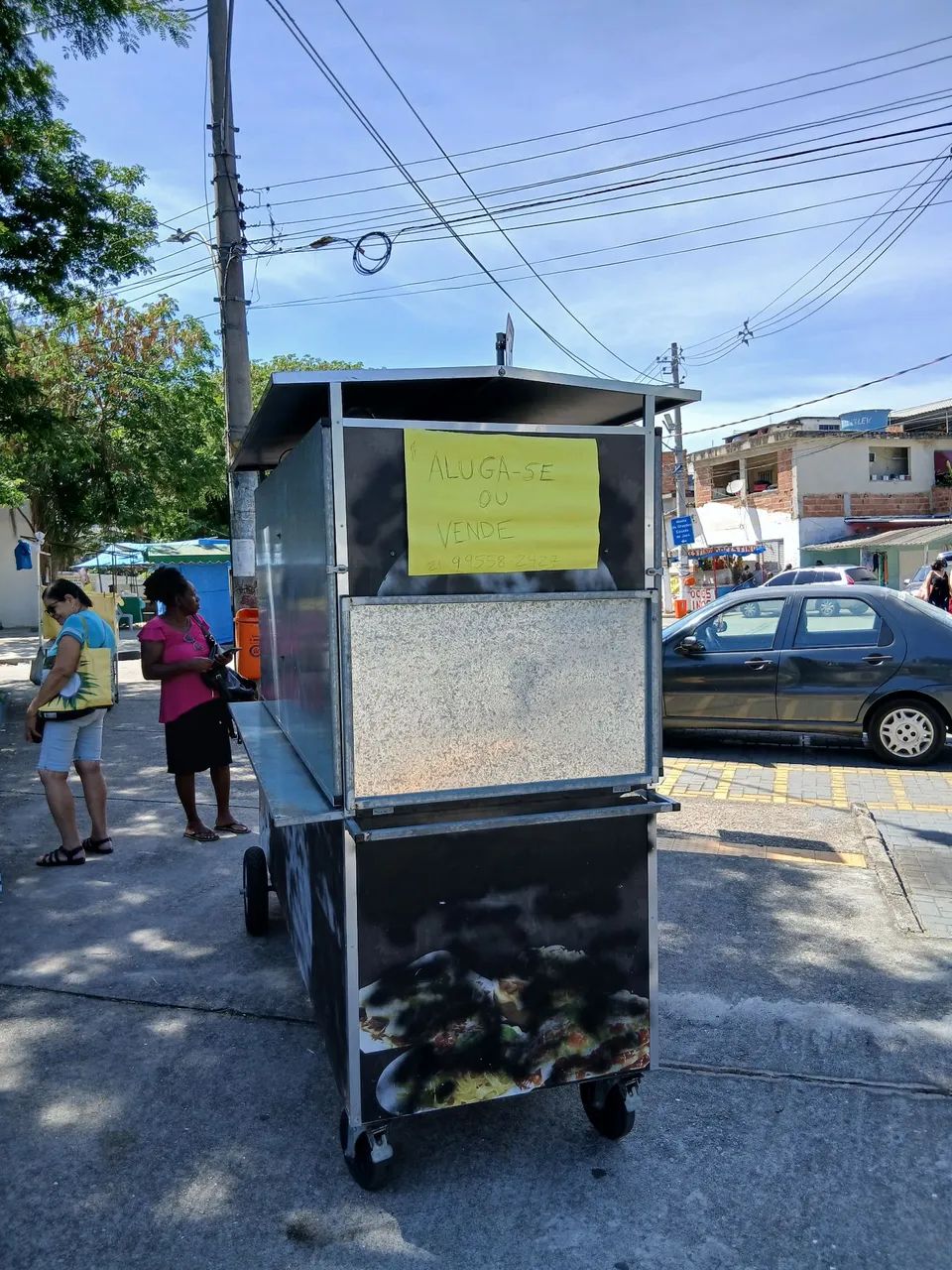 Carrinho para lanches grande, salgados, tapioca ou o que sua criatividade desejar. - Foto 3