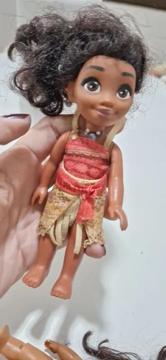 Boneca e personagens MOANA - Foto 5