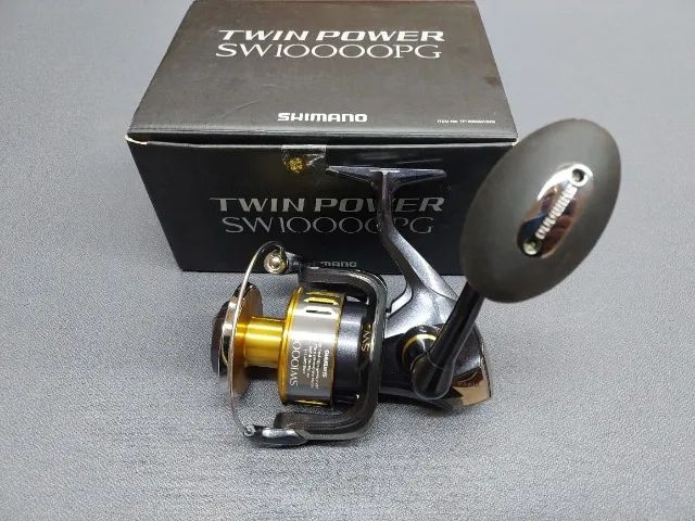 Molinete Shimano Twin Power SW 10000 PG - Esportes Aquáticos