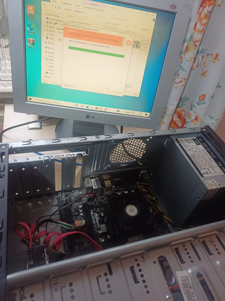 PC  ddr3 ,completo com monitor teclado e mouse - Foto 3