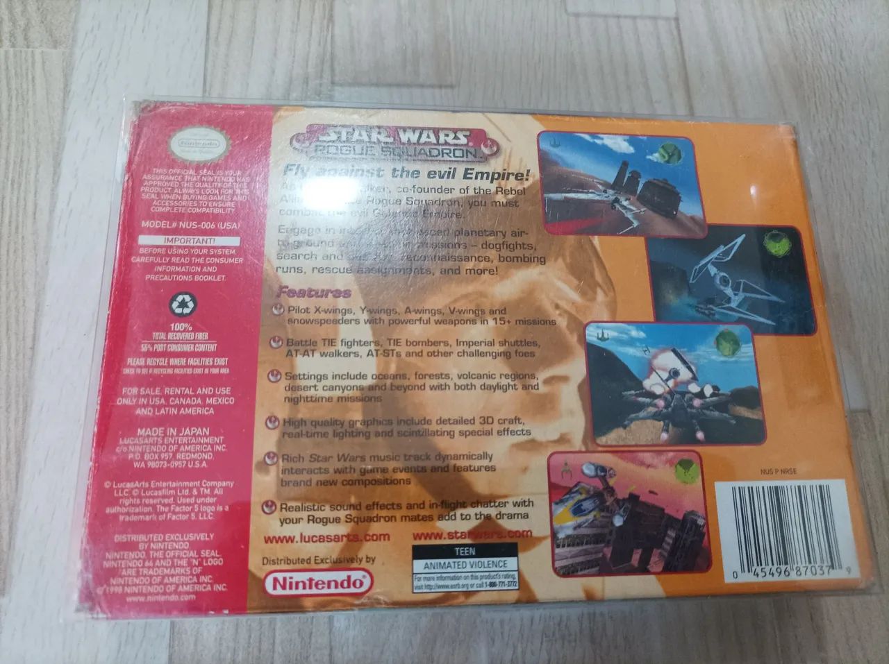 Star Wars rogue squadron Nintendo 64 - Foto 2
