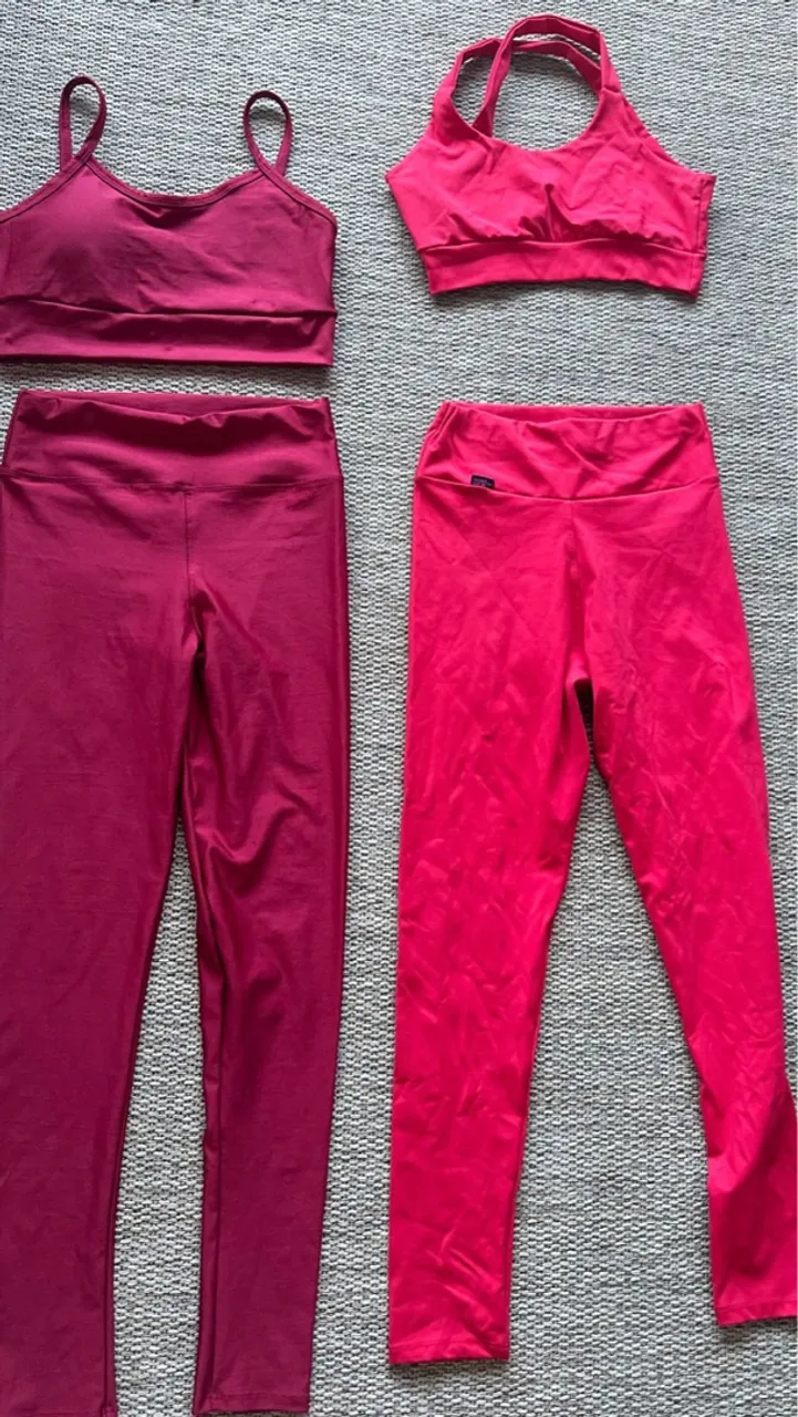 Conjunto Fitness: Top e Calça Legging