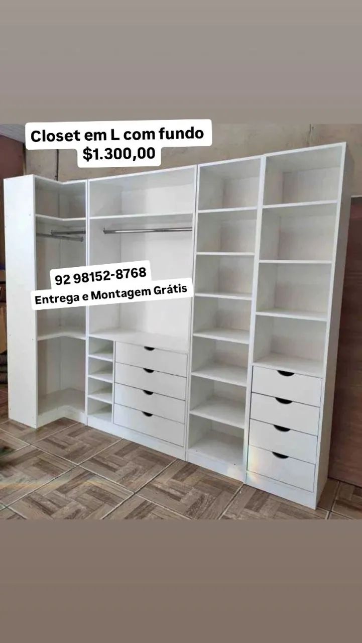 Closet Disponível 