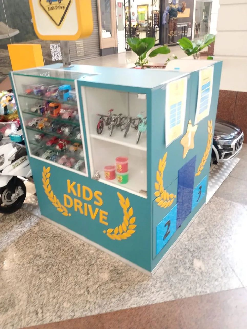 Quiosque Carrinho elétricos Shopping 64520775620737120