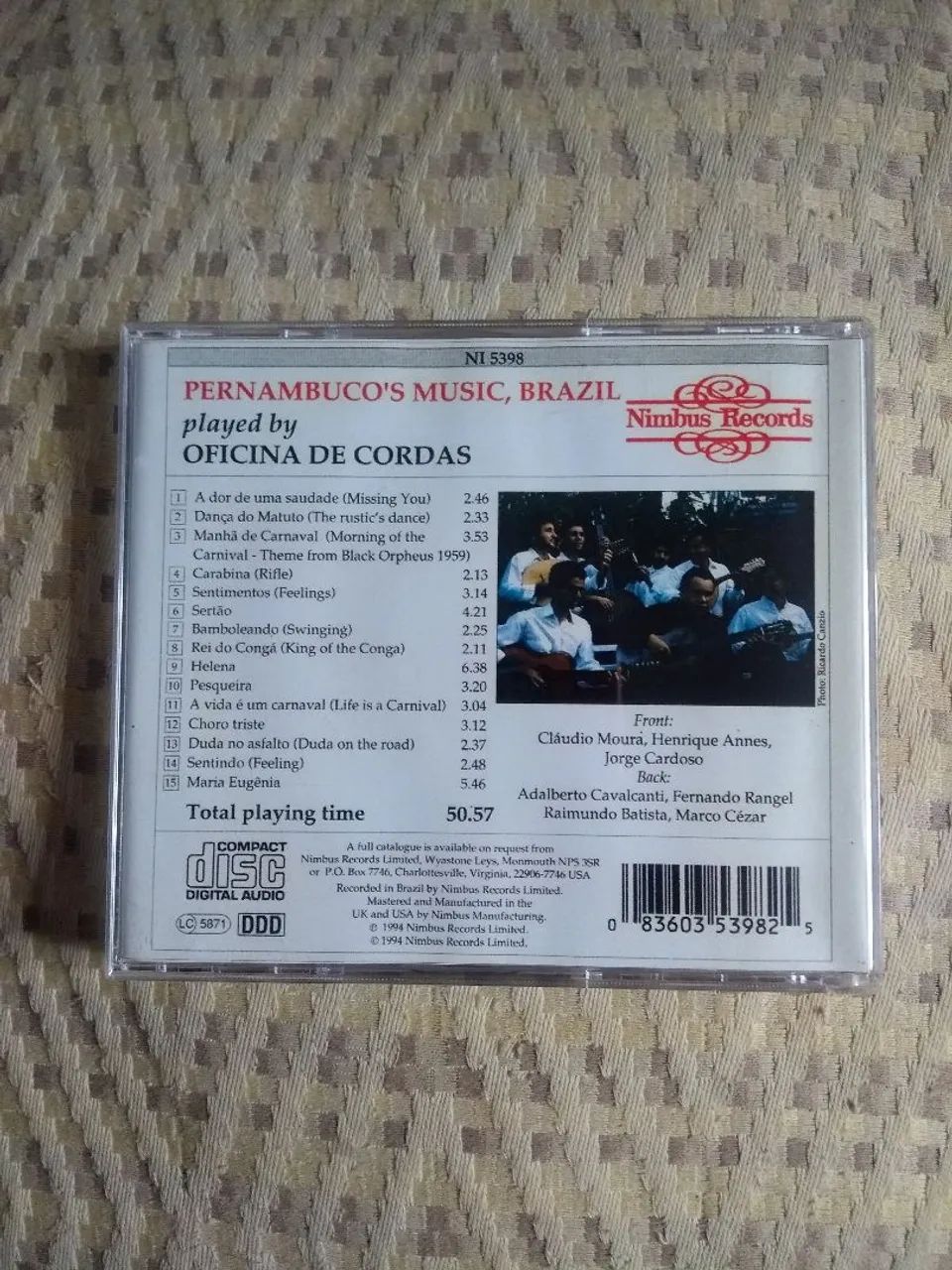 Cd Instrumental Grupo Oficina de Cordas - Foto 2