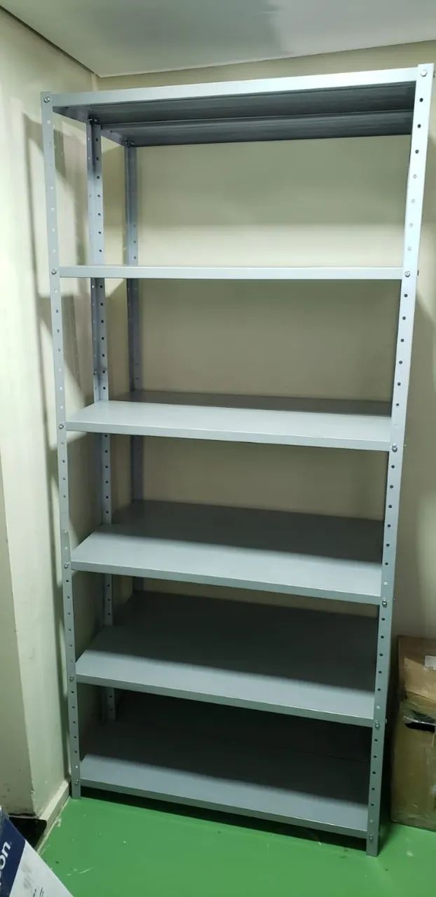 Estante de aço - com 6 bandejas  - Foto 2