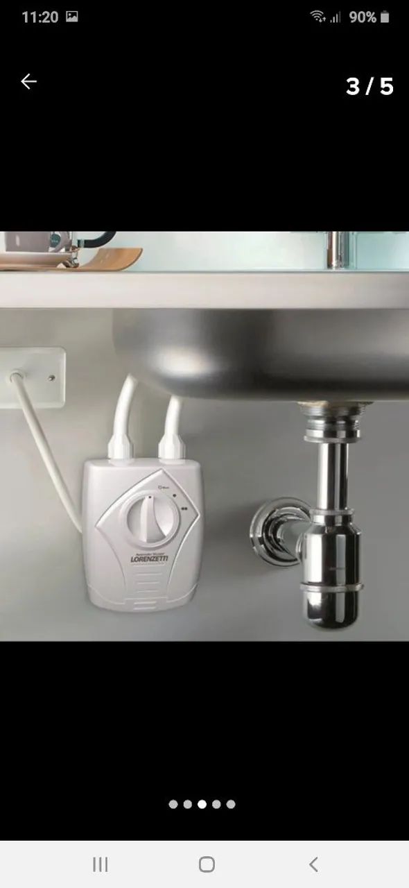 Aquecedor pia 127v lorenzetti + 4 resistências  - Foto 3