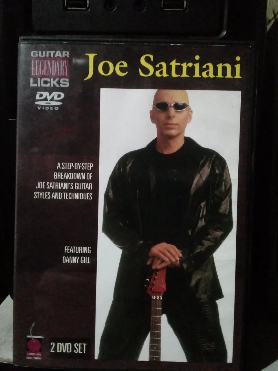 DVD Joe Satriani - Guitar Legendary Licks 2010 2xDVD vídeo aula