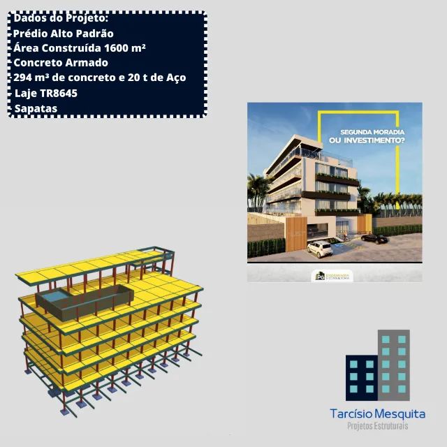 Projetos de Engenharia [Estrutural, Elétrico, Hidrossanitário, PPCI] - Foto 2