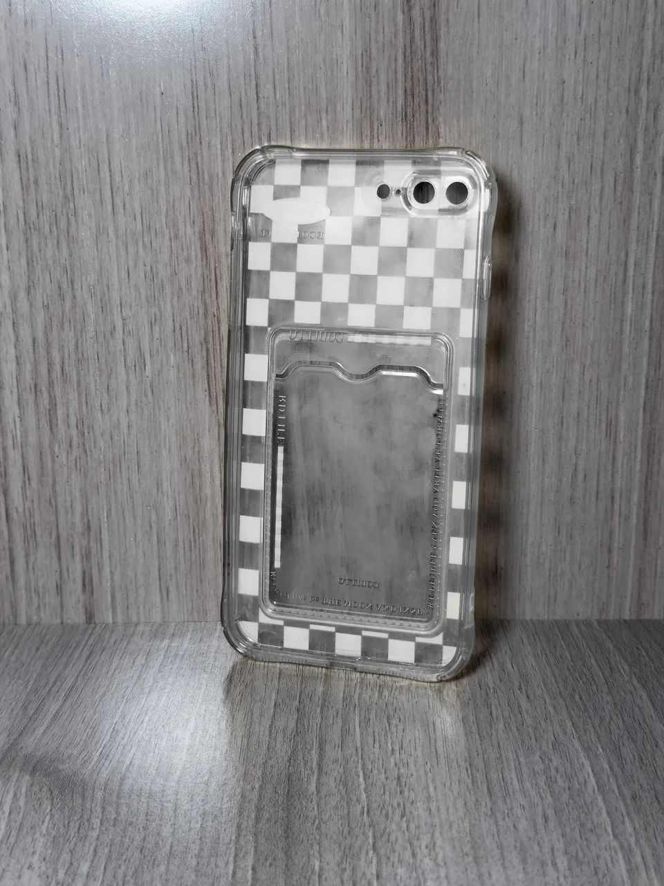 Capa iPhone 7plus / 8 plus com cartao de banco - Foto 2