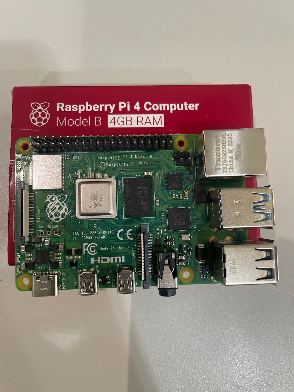 Raspberry Pi 4 4Gb Model B Anatel - Black Friday - Peças de