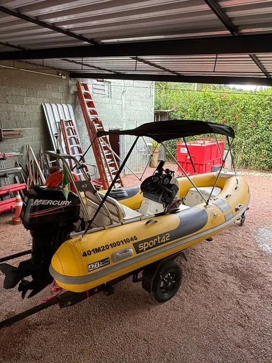 Bote Zefir 420 SPORT impecavel - Foto 5