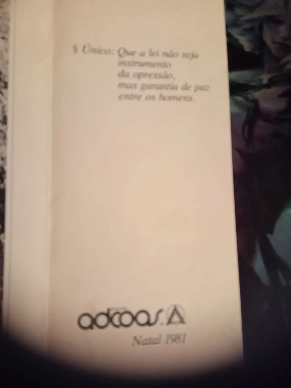 Poster Charles Chaplin Adcoas - Natal 1981 - Foto 2