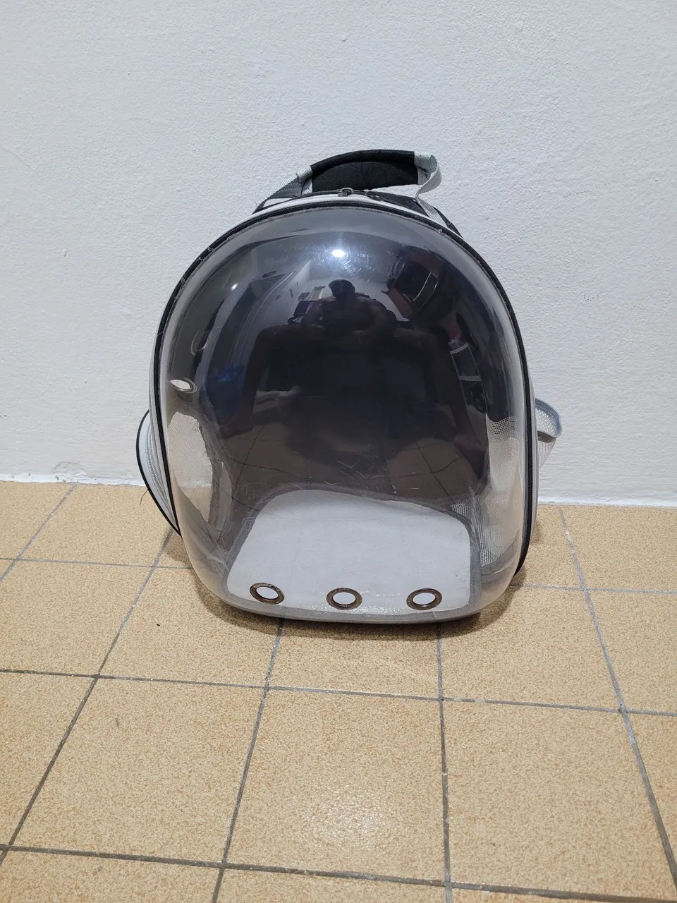 Mochila Transparente para Transporte de Pets