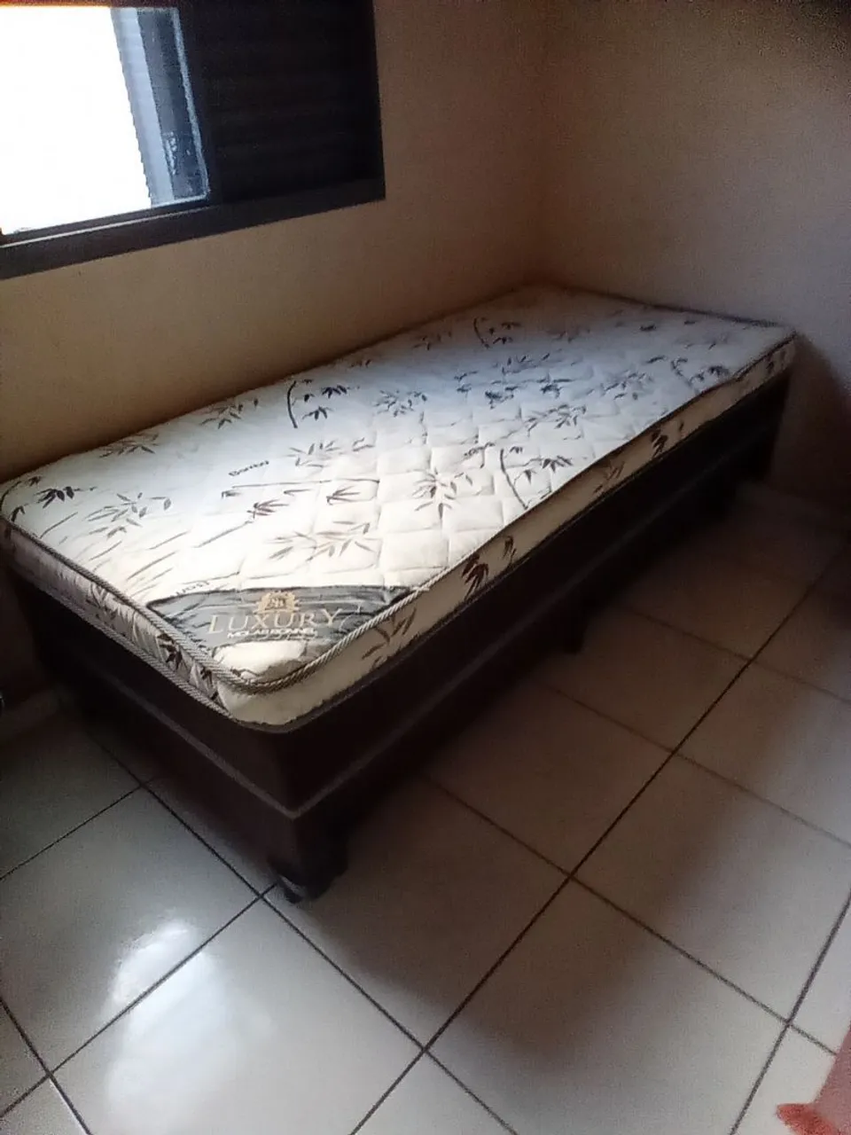 Cama Box Solteiro Luxury Molaflex