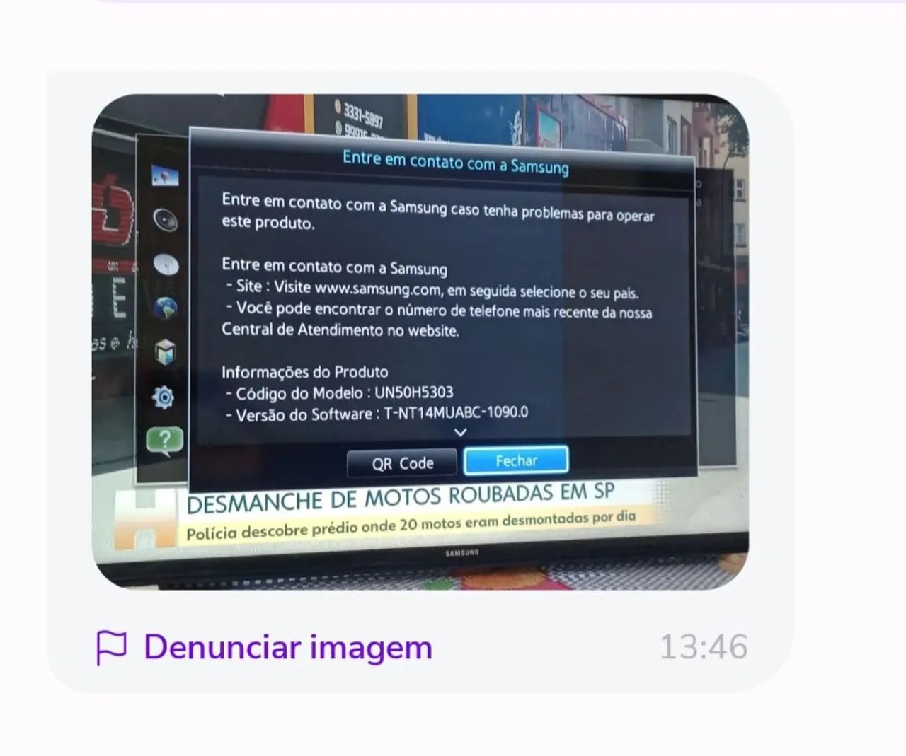 TV Samsung Smart 50 polegadas com internet a cabo - Foto 2
