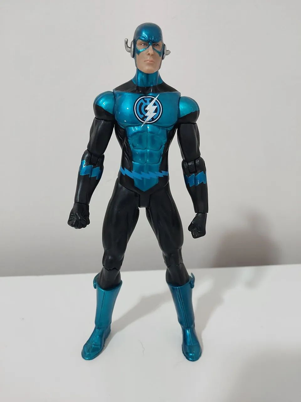 Boneco Flash Azul 17cm 