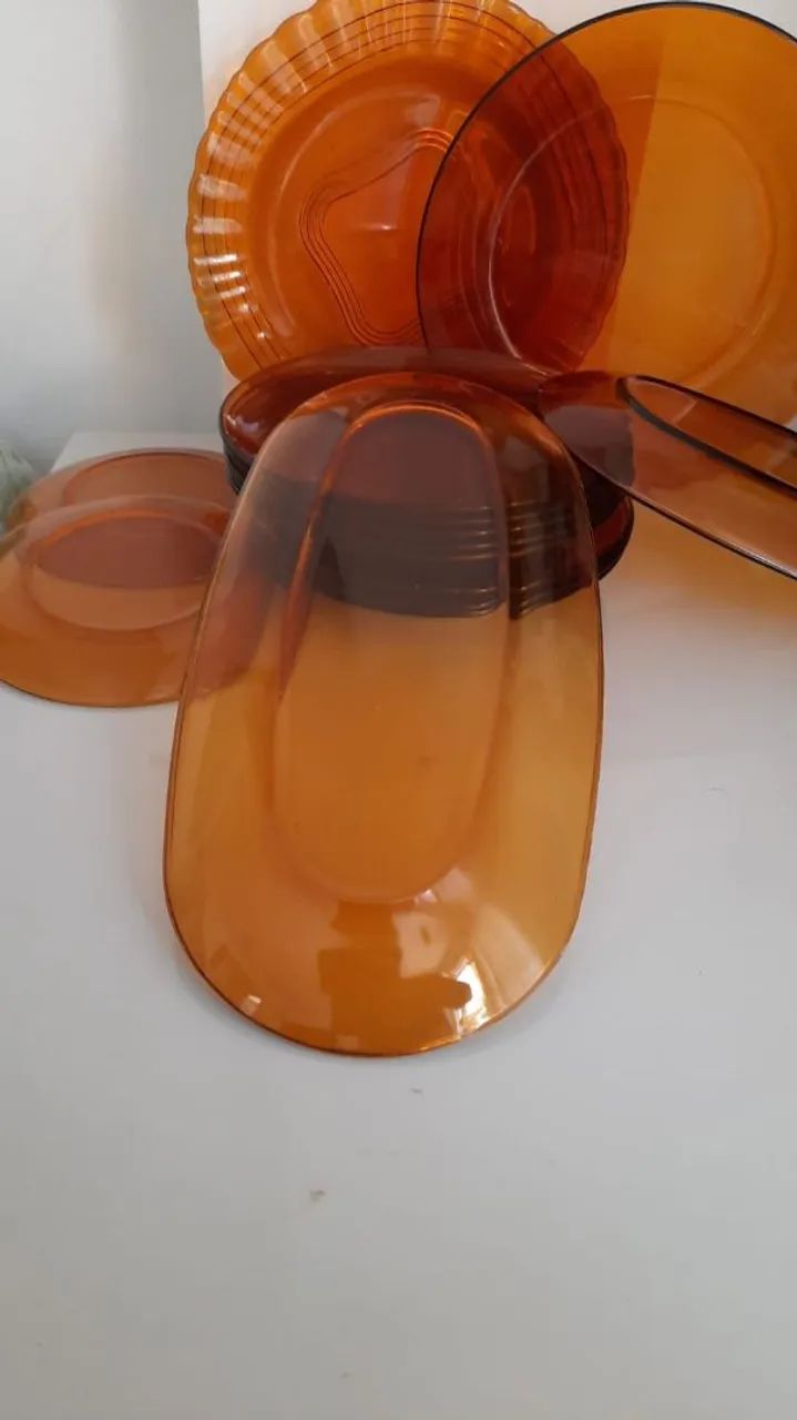 Conjunto Duralex ambar - Foto 4