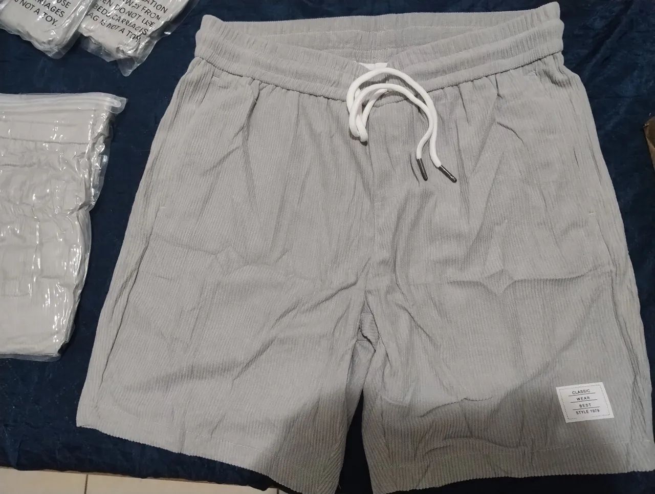 Shorts Masculino Tam P - Veludo Premium - Foto 3