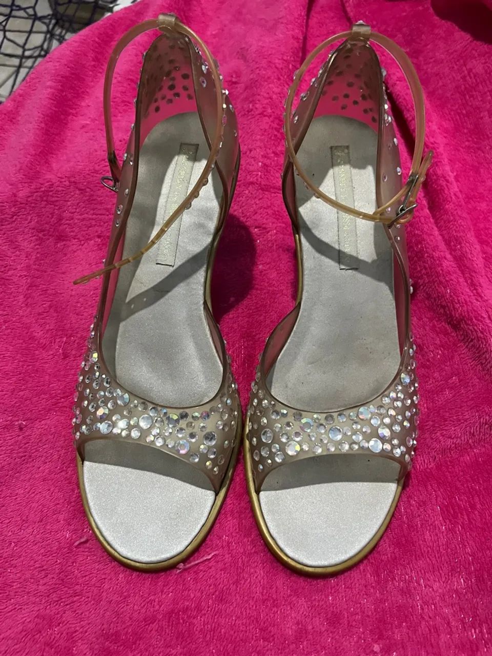 Sandália Melissa esmeralda swarovski - Foto 4