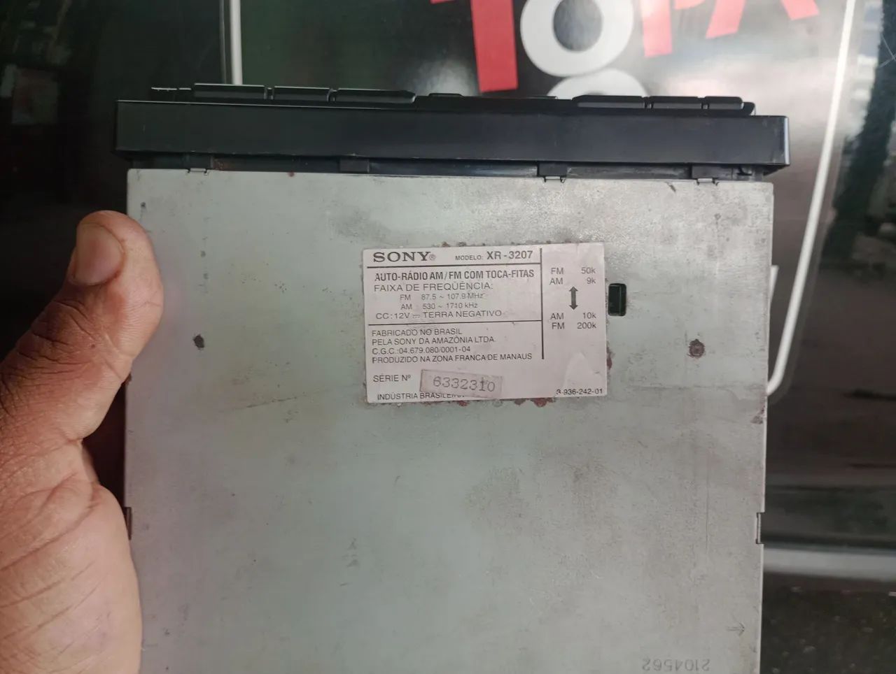 Som automotivo Sony XR-3207 - Foto 4