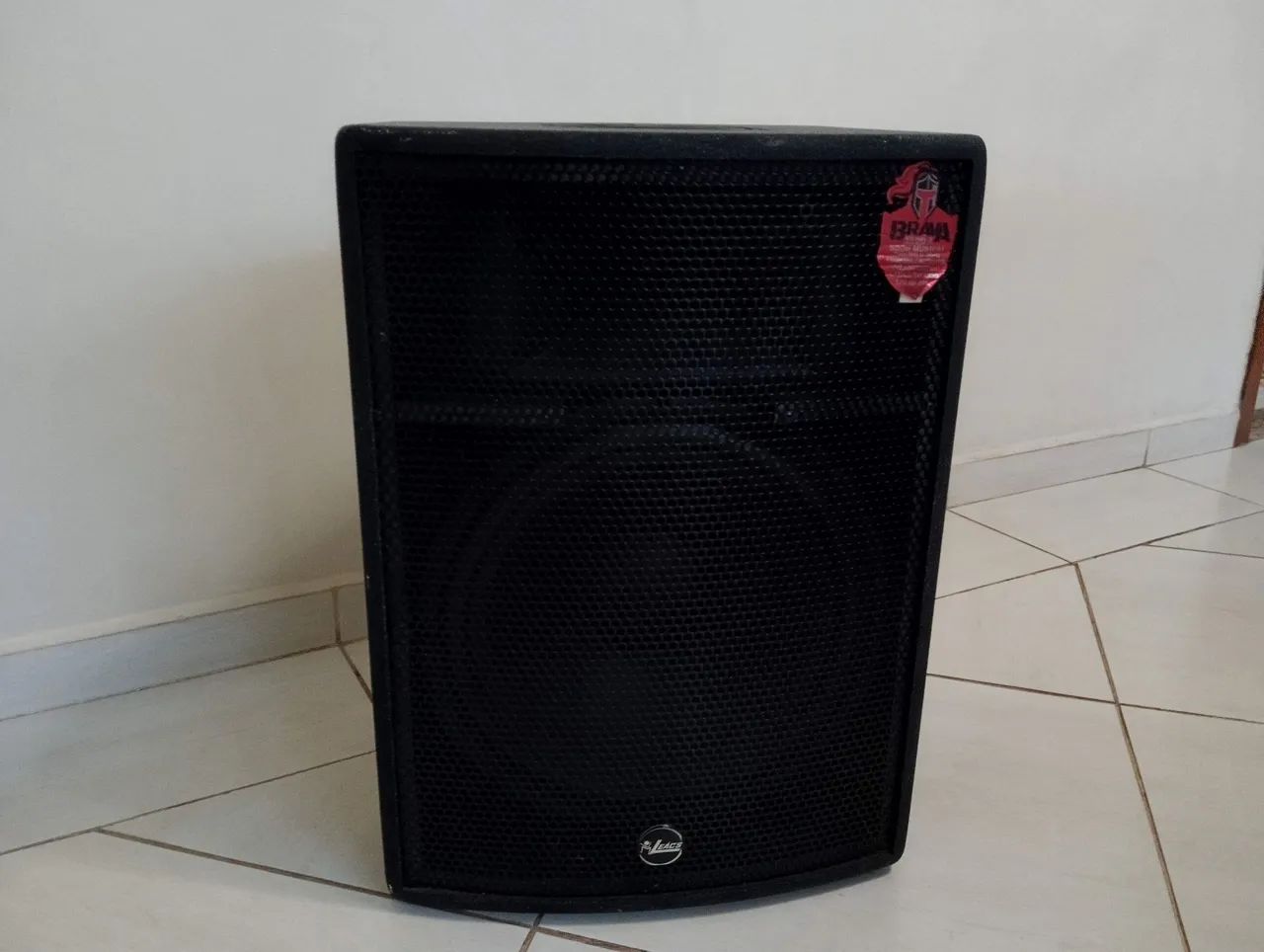Caixa de som Leacs Brava 1500A 15 polegadas 