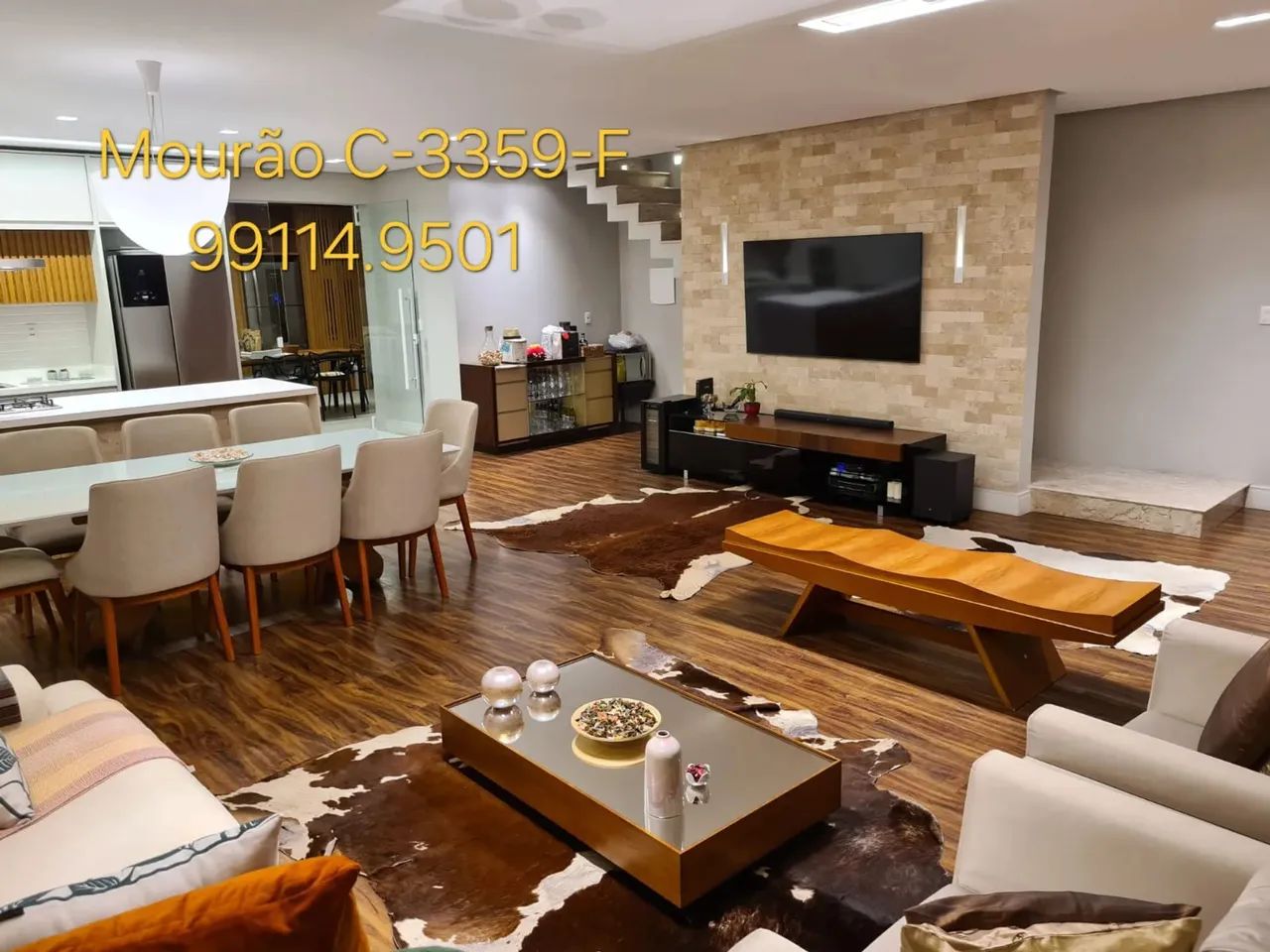 Duplex de Alto Padrão no Quintas das Laranjeiras. 3 suites, piscina, 100% mobiliada. Está  - Foto 3