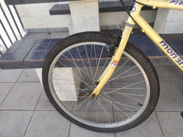 Bicicleta Monark M-Bike aro 26 - aros cromados - colecionador 