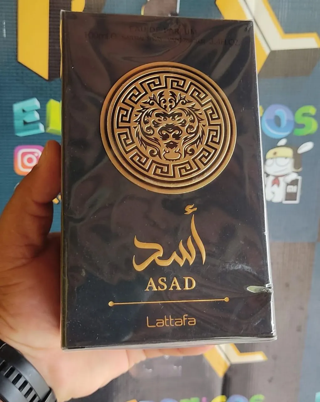 Perfume Lattafa Asad Masculino - Original