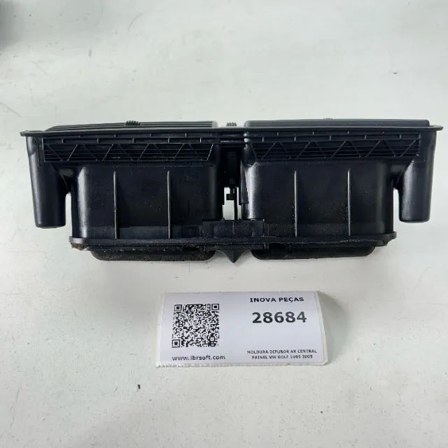 Moldura Difusor Ar Central Painel VW Golf 1999 2005 - Foto 3