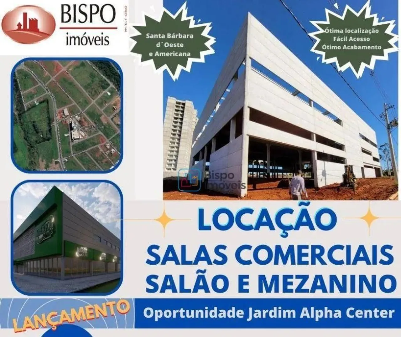 Sala para alugar, 80 m² por R$ 3.910,00/mês - Dodson - Santa Bárbara D'Oeste/SP