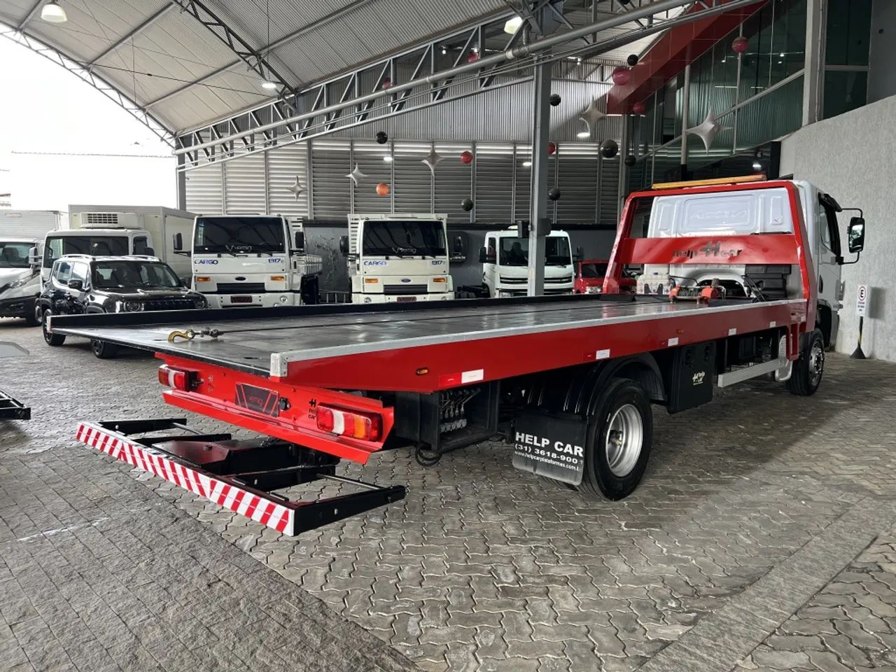 Caminhão MB Accelo 1016 Prancha Reboque Plataforma Guincho Ñ 1017 815  *0 816 - Foto 4