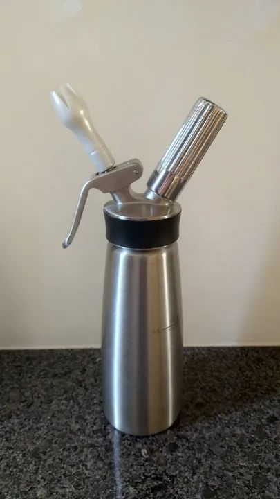 Garrafa sifão Chantilly profissional isi